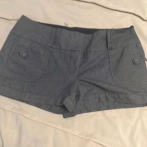 Pinstripe Shorts